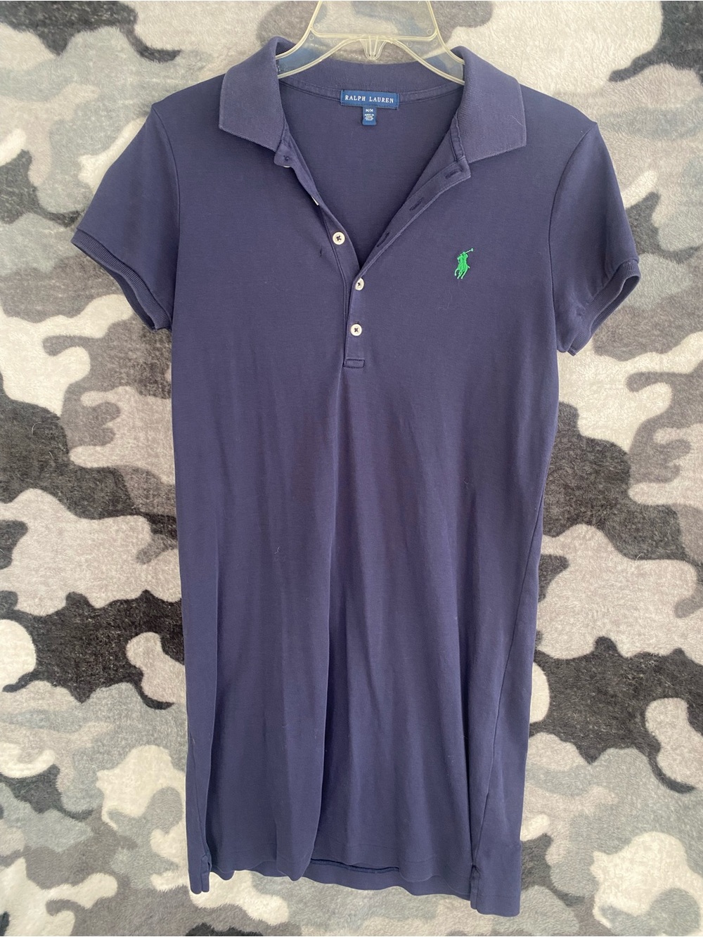 Ralph Lauren Navy Polo Maxi Dress
